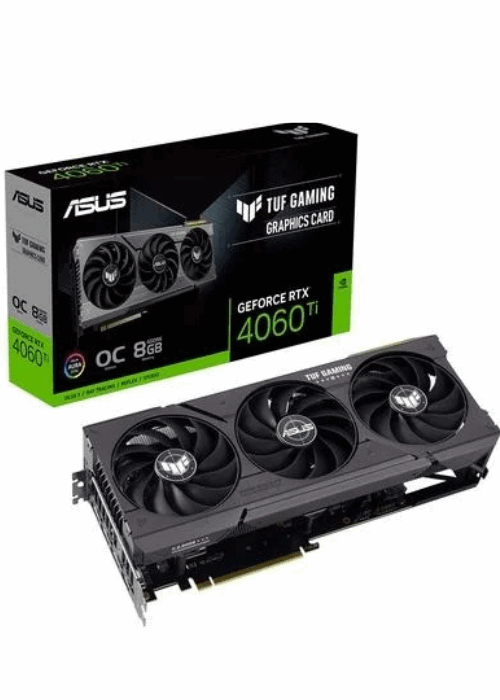 Placa de Vídeo RTX 4060 Ti OC Asus TUF